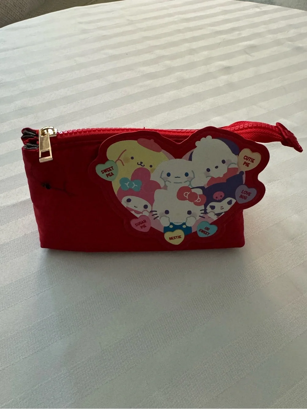 Sanrio Hello Kitty and Friends Character Zip Cosmetic Pouch